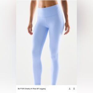 Aritzia BUTTER Cheeky high-rise 26 legging.